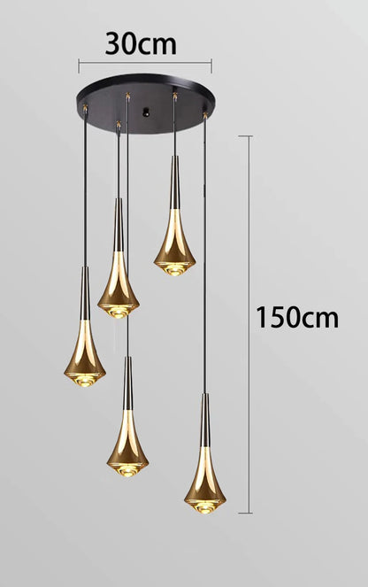 Modern home decor led lights pendant light lamps for living room Chandeliers for dining room hanging light indoor lighting