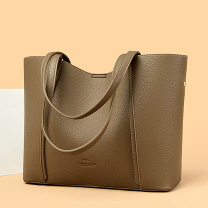 Luxury Designer Women Bags High Quality Leather Shoulder Crossbody Messenger Tote Bag Branded Large Handbag Purses for Female