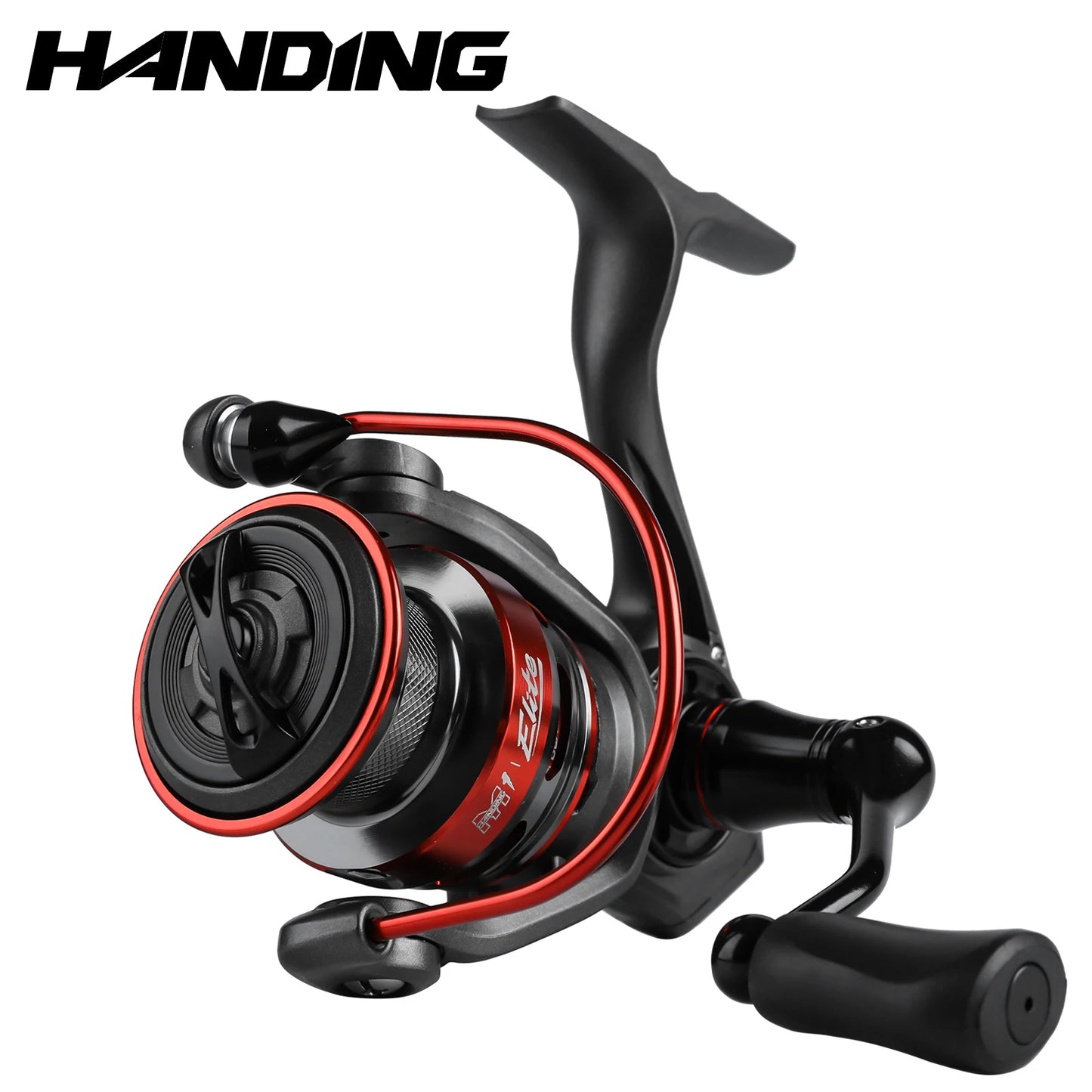 HANDING Elite Spinning Reel Max Drag 6kg 5.2:1 Gear Ratio Light Weight Fishing Reel Slow Descent Spool Smooth Line Laying Reels