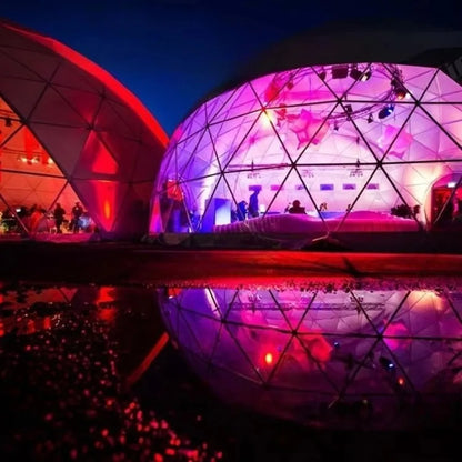 PVC Dome Tent, Waterproof Windproof Luxury Glamping Tent For Resort Hotel Outdoor Party