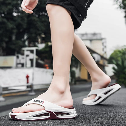 Summer Men's Slippers EVA Flip Flops Indoor Outdoor Comfortable Soft Slides Casual Shoes Men Beach Sandals Male House Slippers
