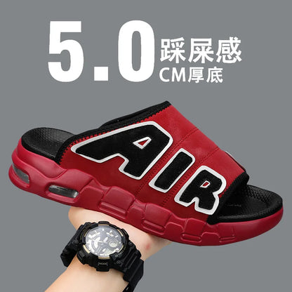 Men's Slippers 2025 Summer Breathable Slippers Large Fashion Platform Casual Shoes for Men New Light Sneakers Zapatos De Hombre