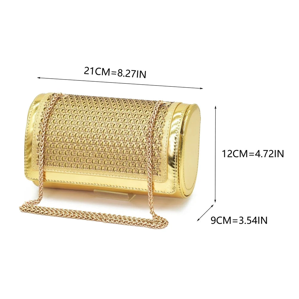 Shoe and Bags for Women Nigeria Party Women Nigerian Italian Shoes and Bags Set with Rhinestone Elegant Woman Heeled Pumps