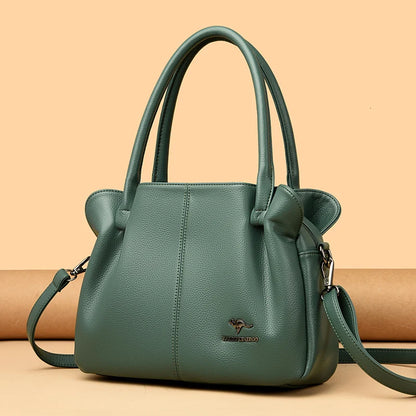 Luxury Designer Women's Handbag Soft Leather Large Capacity Purses and Handbags Casual Shoulder Bags Sac A Main Ladies Tote Bag