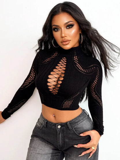Hollow Out Fishnet Beach Cover Up Bodycon Dress, Sheer Mesh Festival Swimwear for Women Summer