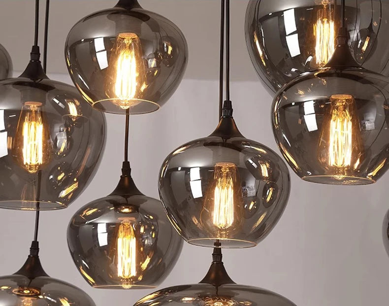 Modern Home Decor LED Lights Pendant Light Lamps for Living Room Chandeliers for Bedroom Hanging Light Indoor Lighting