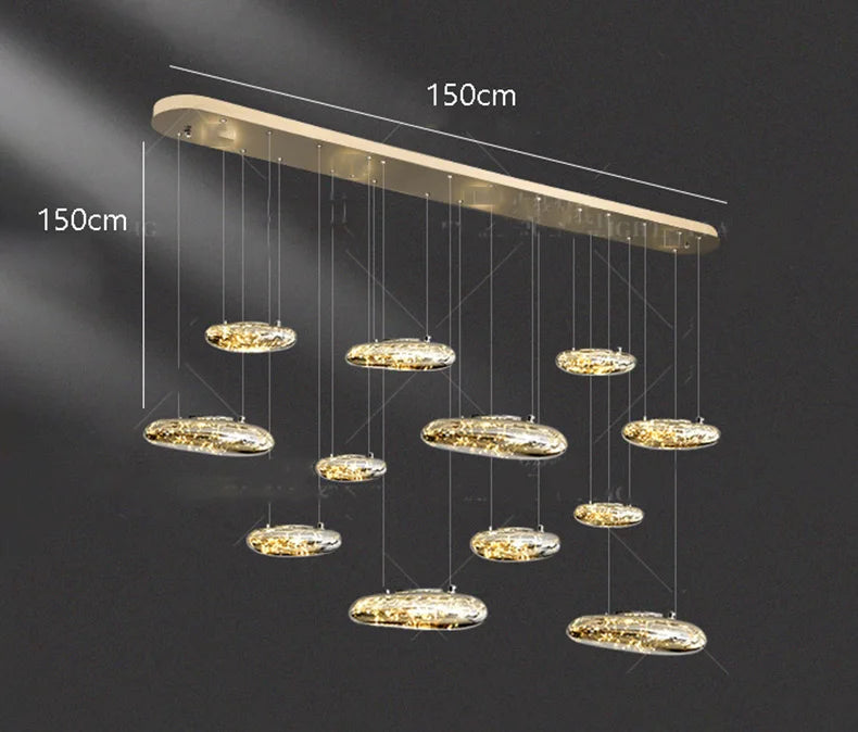 Modern Dining Room Pendant Lights Indoor Lighting Ceiling Lamp Hanging Light LED Chandelier Decorative Interior Lighting
