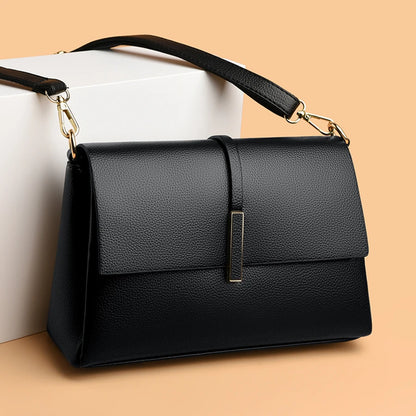 Soft Leather Luxury Shoulder Crossbody Bags for Women 2023 Fashion Purses and Handbags Designer Fashion Ladies Messenger Bag Sac