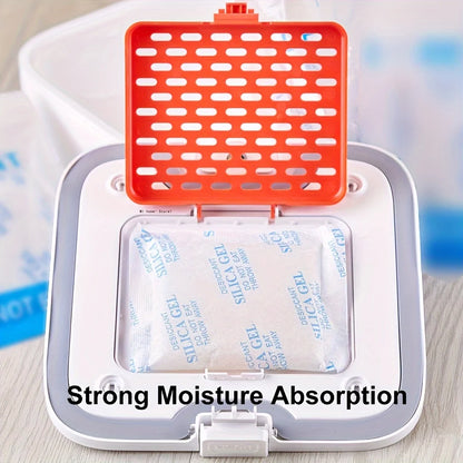 10 Packs Replaced Desiccant 20 Gram for All Smart Petkit Cat Dog Feeders, Silica Gel Desiccant for Storage, Food Safe Desiccant