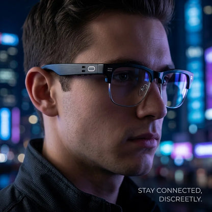 Smart Glasses Ultra-Light Playback Open-Ear Speakers Sunglasses Polarized Lens Smartglasses Bluetooth Glasses for Sports Travel