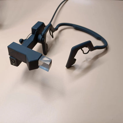 Remote Collaboration Video Conference Live Broadcast AR Smart Glasses/Ar Head Display/Industrial Inspection Head-Mounted black