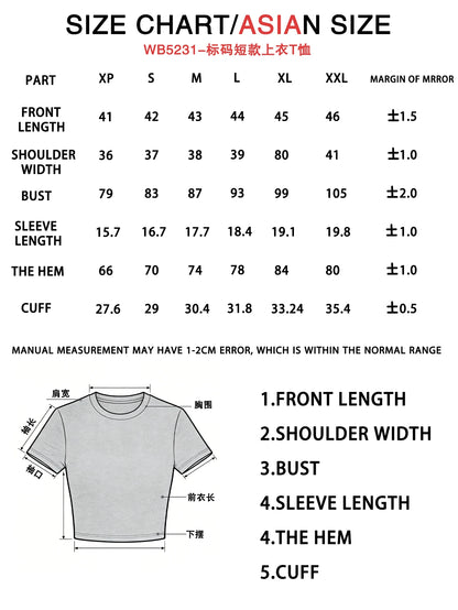 Women's Retro Letter Pattern Printed Round-neck Short Sleeve Top - Casual Sports Short-Sleeved Stripped T-Shirt