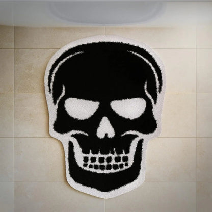 Halloween Pumpkin Plush Rugs Imitation cashmere Soft Orange Home Carpet Autumn Decoration The Ghost Spider web Skull Mat