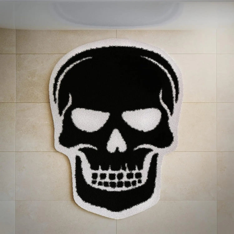 Halloween Pumpkin Plush Rugs Imitation cashmere Soft Orange Home Carpet Autumn Decoration The Ghost Spider web Skull Mat
