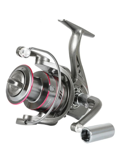 1000-7000 Series Metal Wire Cup 5.2:1 Gear Ratio, 26LB Max Drag, Spinning Fishing Reel, For Freshwater Saltwater Carp Fishing