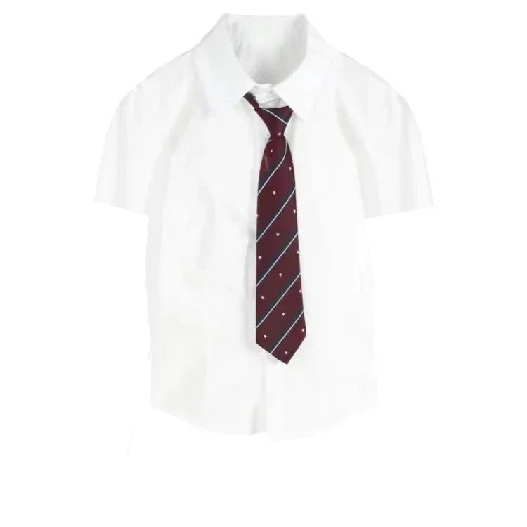 Korean Style Girls JK Uniform Suit Daily Red Blazer Coat Sexy Slim JK Wrap Buttock Skirt Women Preppy Summer School Uniform Suit