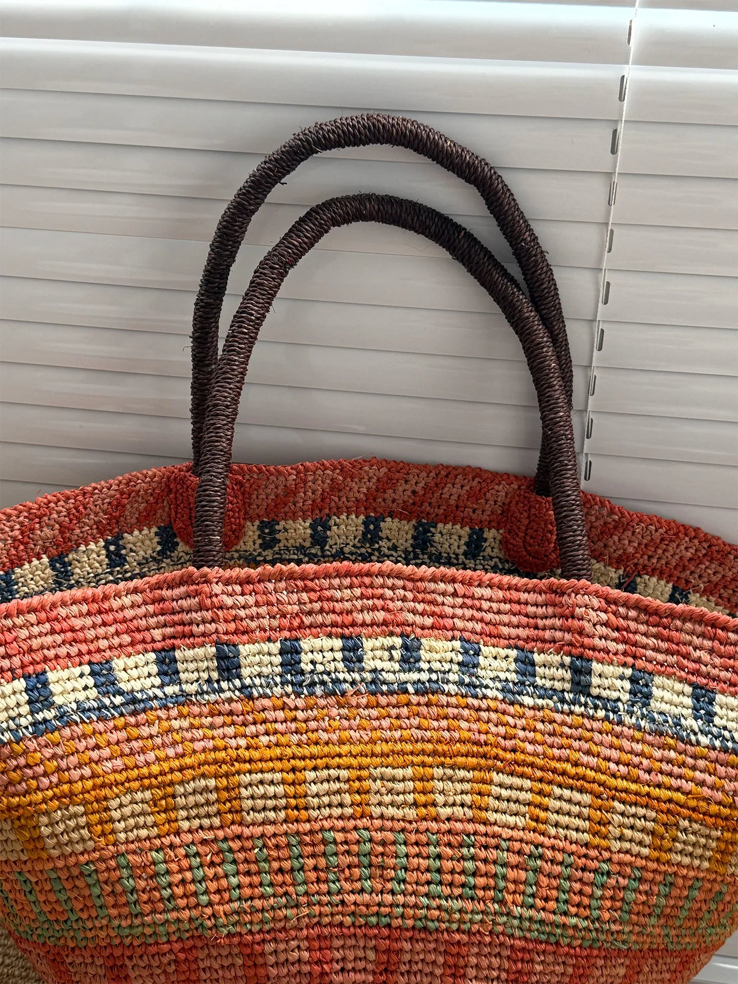 Color Raffia Straw Lady Shoulder Bag Designer Luxury Handbags Large Bag Handmade Summer Beach Purses