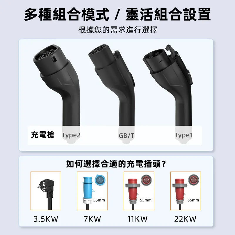 ROMADA K09 New Energy Electric Vehicle Charging Gun Portable In-Car Charger Home Use EU/US Standard Tesla EV Charging Station