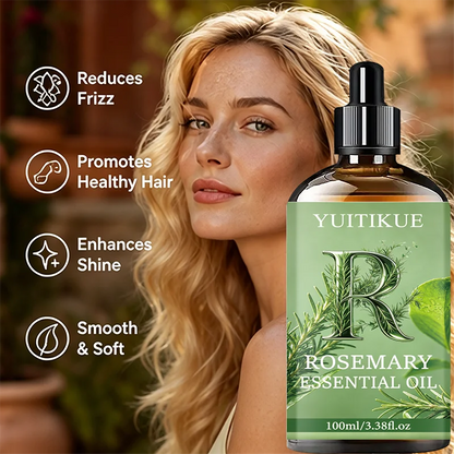 Rosemary Essential Oil Nourish Scalp Strengthen Hair Hydrating Skin Massage Oil Natural Aromatherapy Daily Body Hair Care