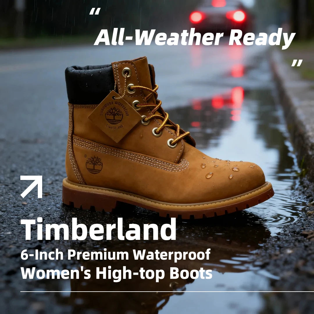 Timberland (Timberland) Indestructible Women's Shoes, Outdoor Classic Yellow Boots, Waterproof and Wear-Resistant High-Top Boots 10361713