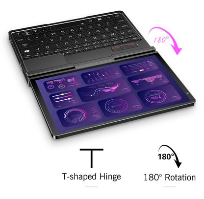 New GPD Pocket 4 2025 Mini Laptop PC 8 Inch AI 9 HX 370 8840U 16/32/64GB RAM 1/2TB NVME SSD 2K 144HZ Full-featured Handheld WIFI