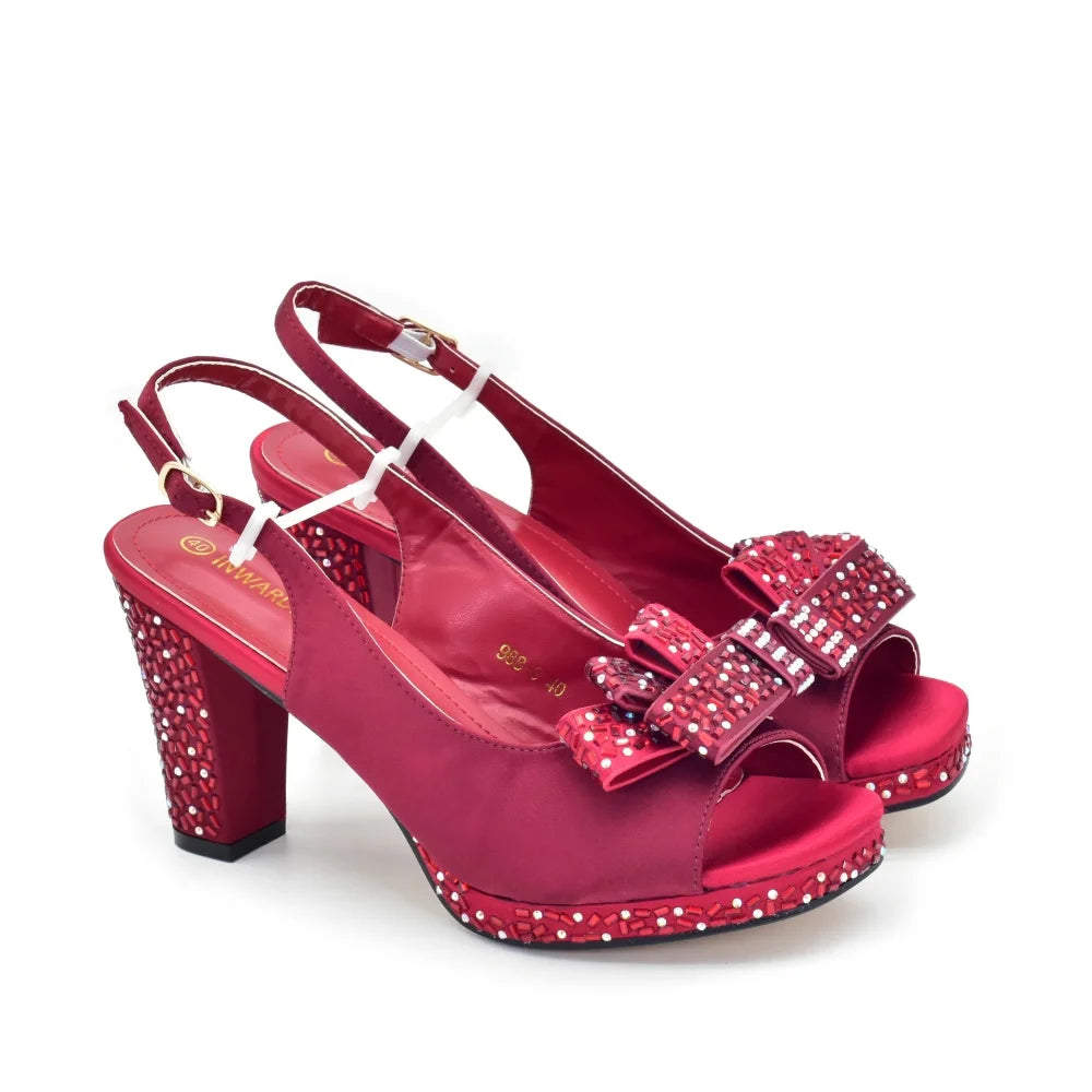 Women Shoes and Bags To Match Set Nigeria Party Luxury Italian Shoes and Bag Set for Women Peep Toe Sexy Wedding Party Sandals