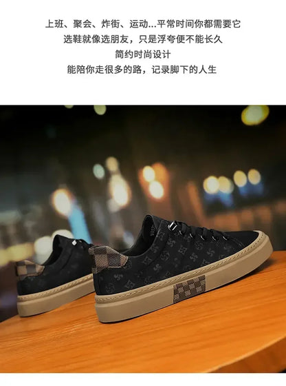Men Skateboarding Shoes Platform Tennis Gym Sport Sneakers Luxury Design Skateboard Flats Sneakers Outdoor Walking Shoe For Male