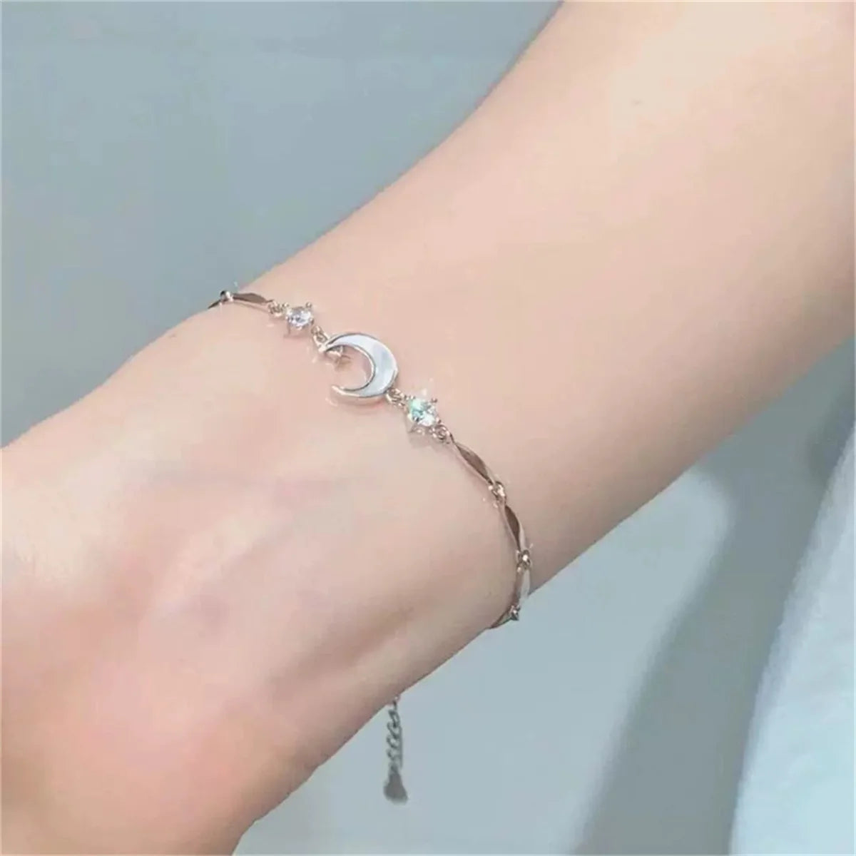Elegant Crystal Flowers Bracelets For Women Girls Y2K Sweet Sparkling Zircon Floral Plant Chain Bracelet Luxury Wedding Jewelry