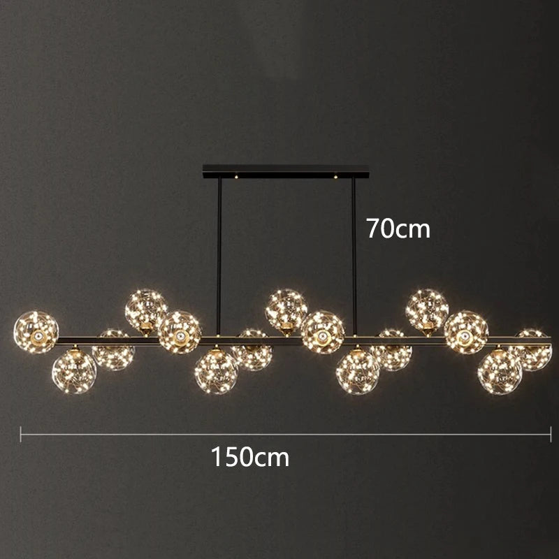Modern home decor led lights pendant light lamps for living room Chandeliers for dining room hanging light indoor lighting