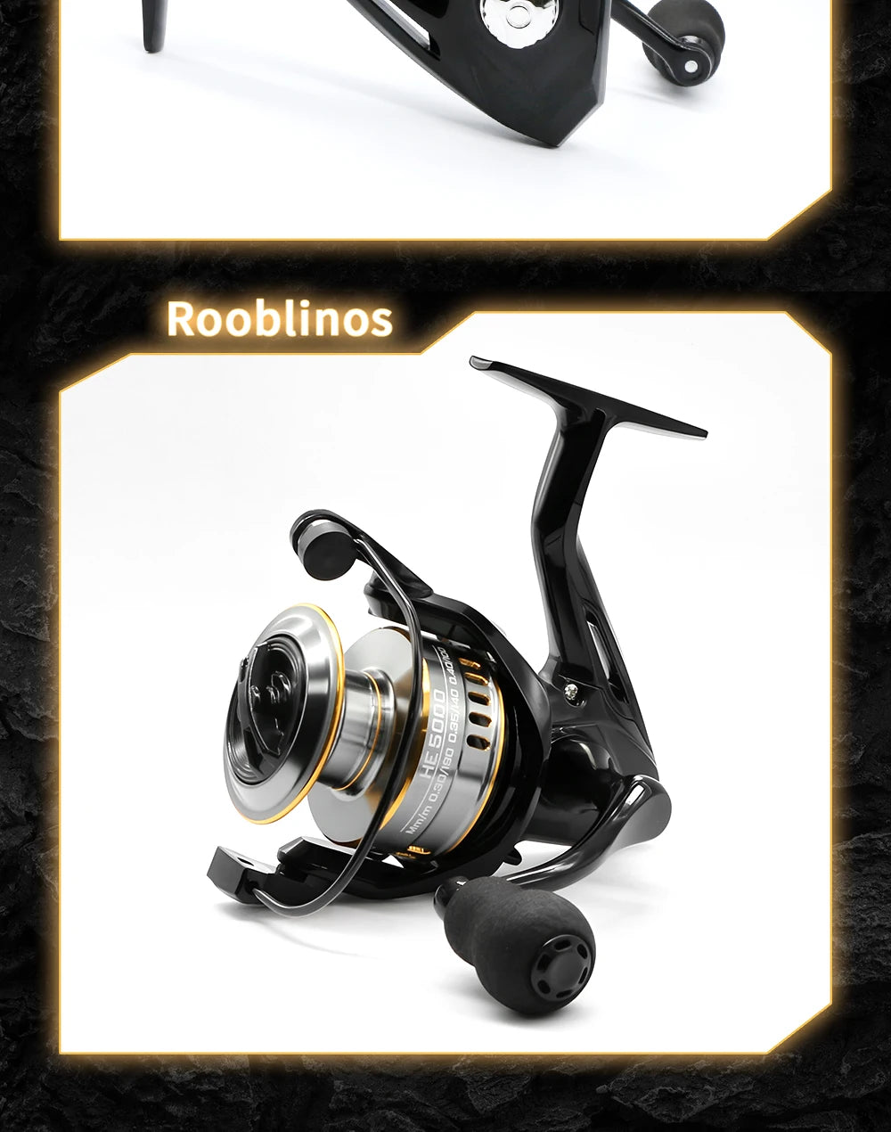 Fishing accessorHE Spinning Reels Ultralight Metal 5.2:1 Gear Ratio 1000-7000 Saltwater Or Freshwater Big Max Drag Fishing Reels