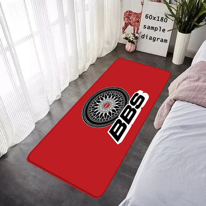 House Entrance Doormat BBS Wheel HubHallway Carpet Living Room Rugs Foot Carpets Bathroom Rug Floor Mats Non-slip Home Decor