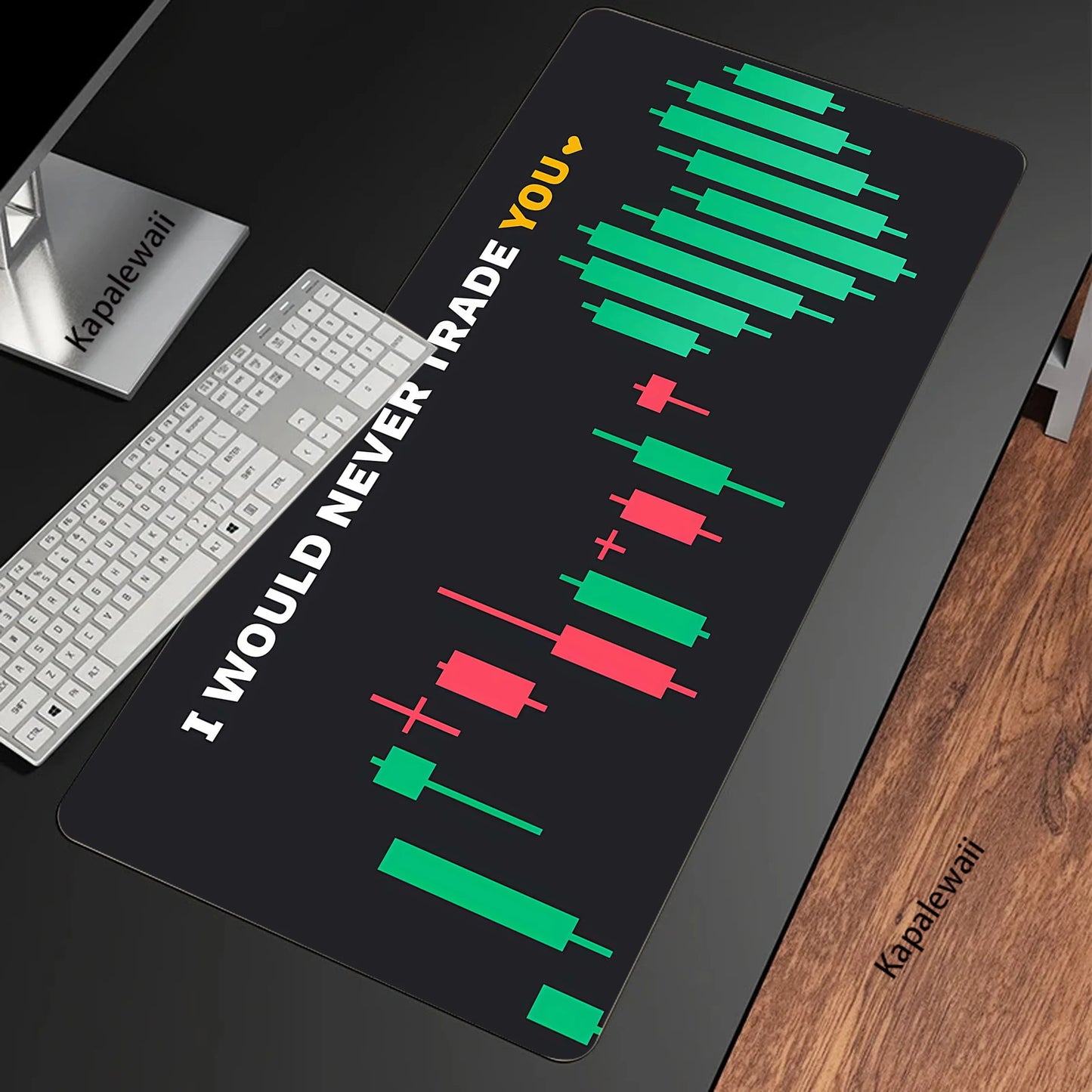 Stock Market XXL Mouse Pad 900x400 Chart Pattern Mousepads Keyboard Gaming Desk Mat Mice Computer Accessories Mouse Mat Carpet