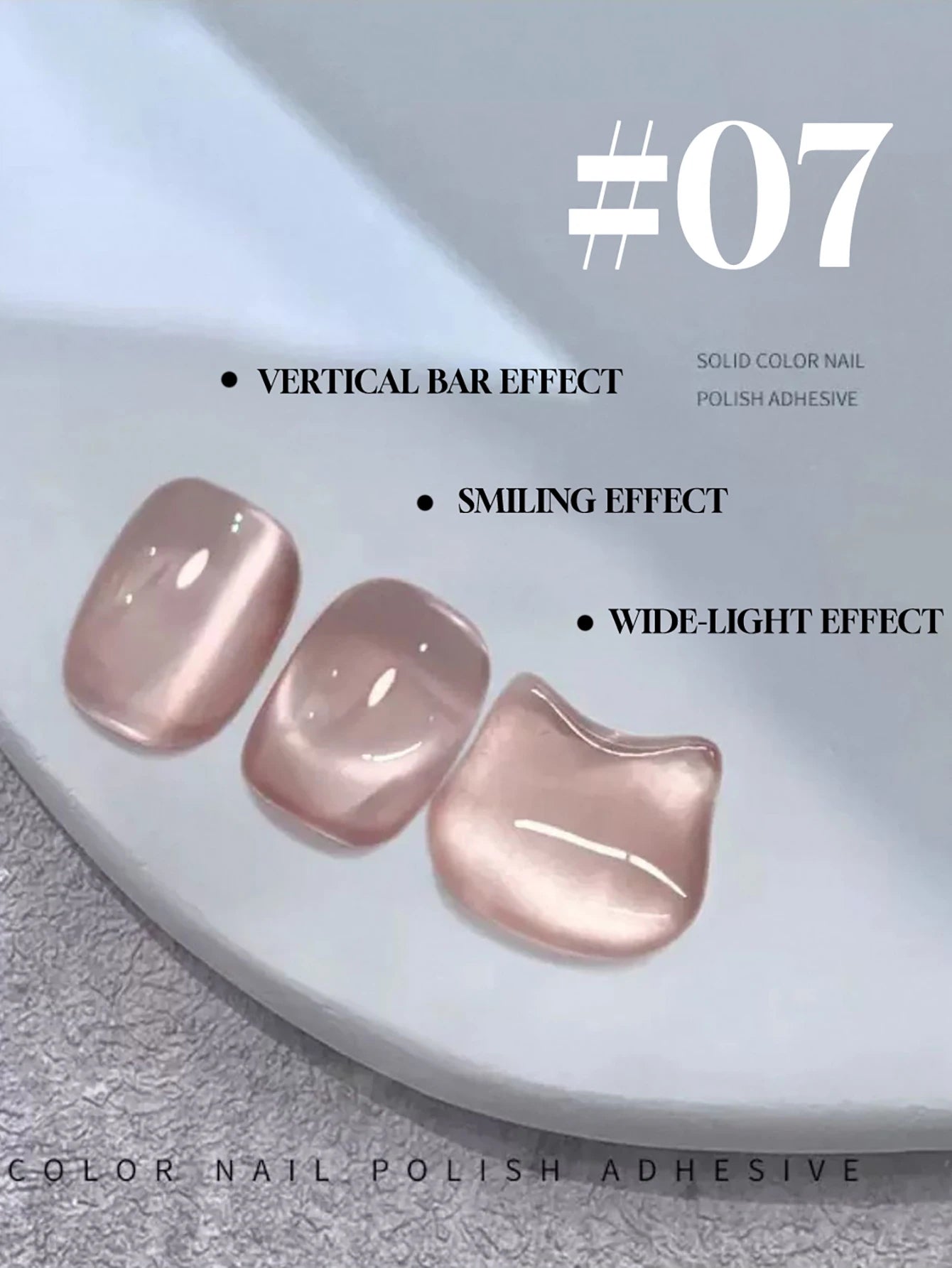 1-24pcs WS Romantic Purple Cat Eye Gel Nail Polish New Style Super Flash Versatile Whitening Purple Glass Bead Cat Nail Salon