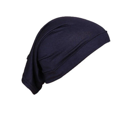 BOHOWAII Muslim Inner Under Hijab Cap Ramadan African Hat Malaysian Modal Cotton Instant Bonnet Femme Musulman Headband