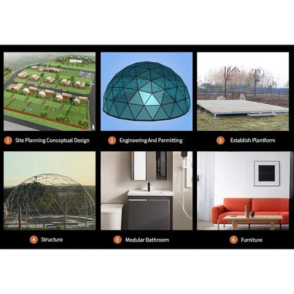 Spacious Ventilation And Modern Buy Event Geodesic Dome Tent In Germany For Sale