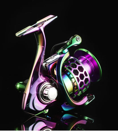 BILLINGS Spinning Reel 22LB Max Drag 14+1BB Ultra Smooth Professional Fishing Reel 5.0:1/4.7:1 Gear Ratio CNC Metal Spool Fishing Reels Wheel For Freshwater Saltwater