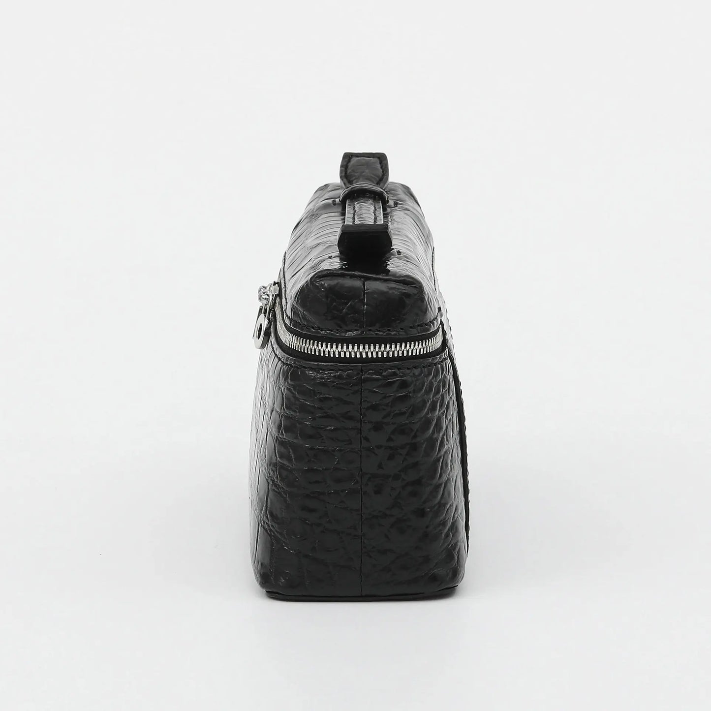 Shoulder Bag Handbag women Luxury Women's Crocodile Embossed Mobile Phone Handbag Brand New LP19 Genuine Leather Mini Small size