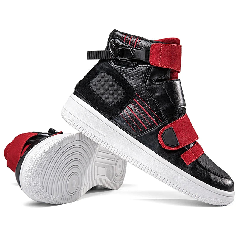 New Motorcycle Boots Men Women Motor Motorbike Riding Shoes Anti-fall Motorcycle Shoes Motocross Off-Road Racing Boots