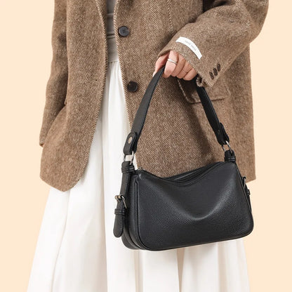 100% Genuine Cow Leather Luxury Handbags Women Bags Designer Ladies Crossbody Shoulder Bags for Women Top Quality Sac A Main New