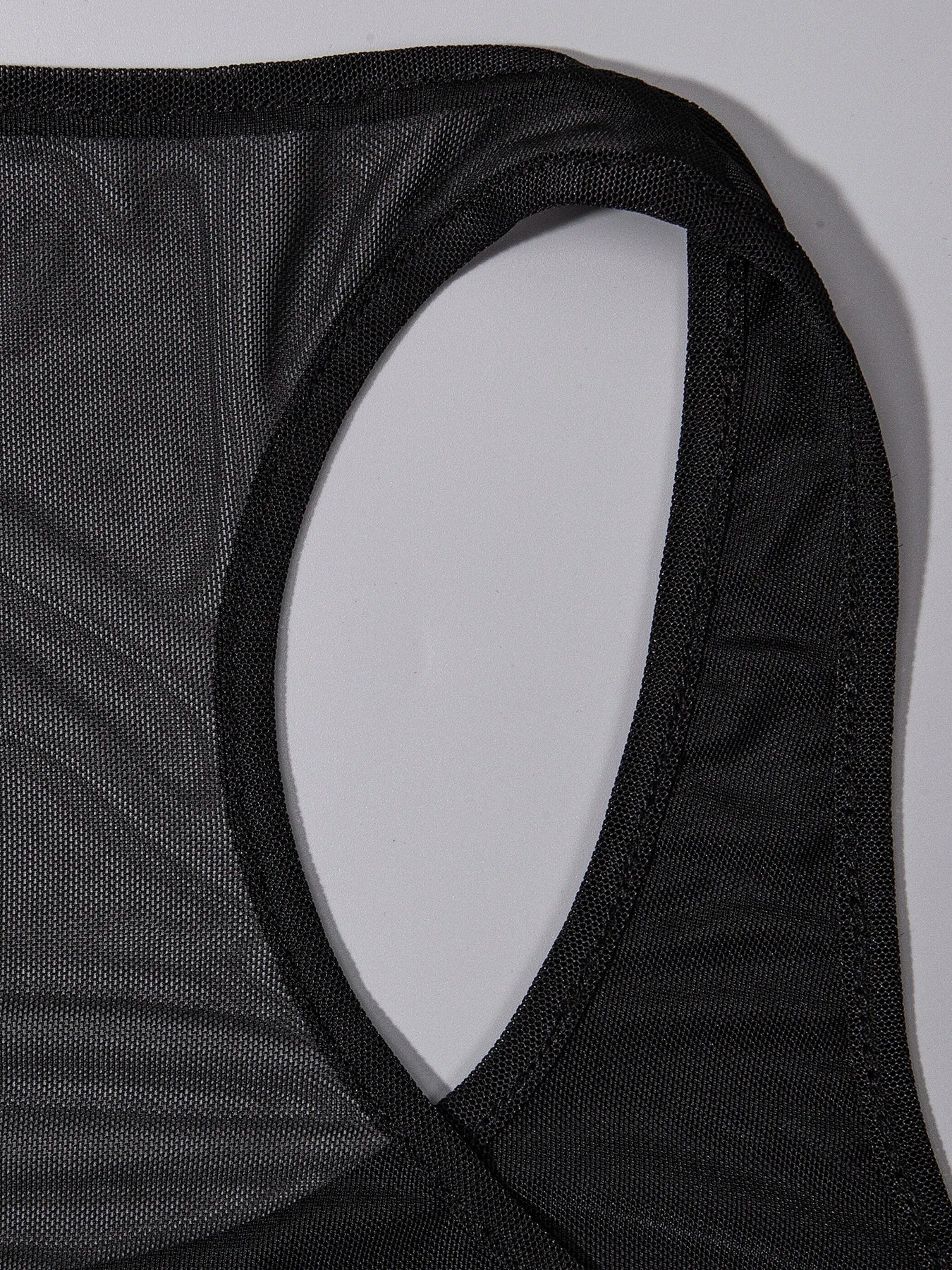 Women's Simple Slimming Street-Style Solid Color Semi-sheer Sleeveless Crop Top Women Gym Outfit