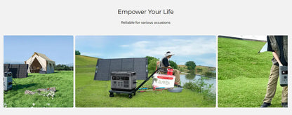 OUKITEL P2001 PLUS Portable Power Station 2400W Solar Generator 2048Wh Lifepo4 Battery Home Backup Outdoor Camping Mobile power