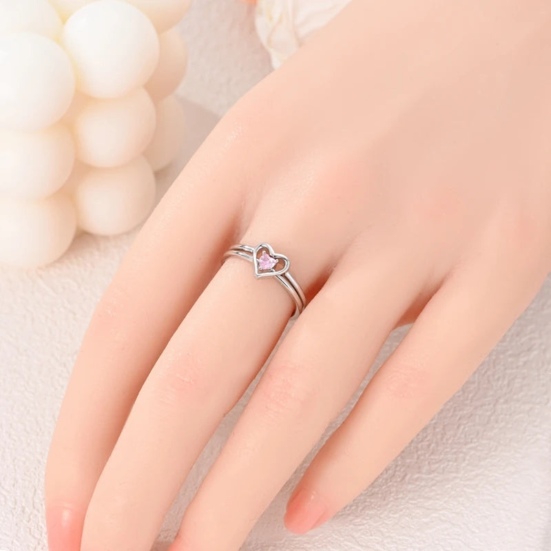2026 New 925 Sterling Silver Rings Zircon Sparkling CZ Rings Rings For Women Original Wedding Fine Jewelry Accessories Gifts