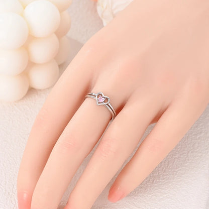 2026 New 925 Sterling Silver Rings Zircon Sparkling CZ Rings Rings For Women Original Wedding Fine Jewelry Accessories Gifts