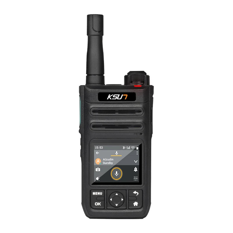 ZL30 Blue Tooth Ptt Poc 4G Network Walkie Talkie Android Handy Talkie 100 Km Range Long Range Radio Compatible With Zello App