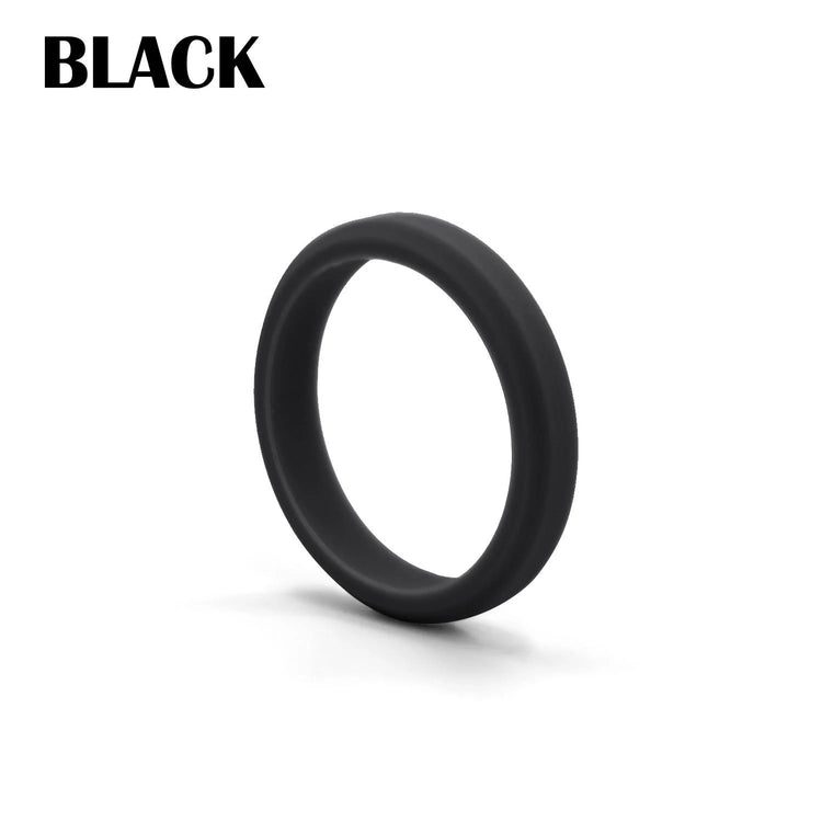 1pc Sports Hypotenuse Silicone Ring 7 Color for Women Wedding Rubber Bands Hypoallergenic Flexible Finger Rings