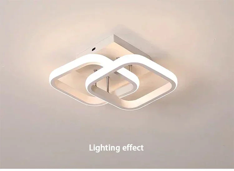 LED Strip Aisle Ceiling Lights Modern Minimalist Living Room Lamps For Balcony Entrance Staircase Home Decor corridor lamp