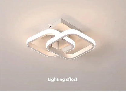 LED Strip Aisle Ceiling Lights Modern Minimalist Living Room Lamps For Balcony Entrance Staircase Home Decor corridor lamp