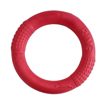 Dog Toys Pet Flying Discs EVA Dog Training Ring Puller Resistant Toys For Dogs Floating Puppy Bite Ring Toy Interactive