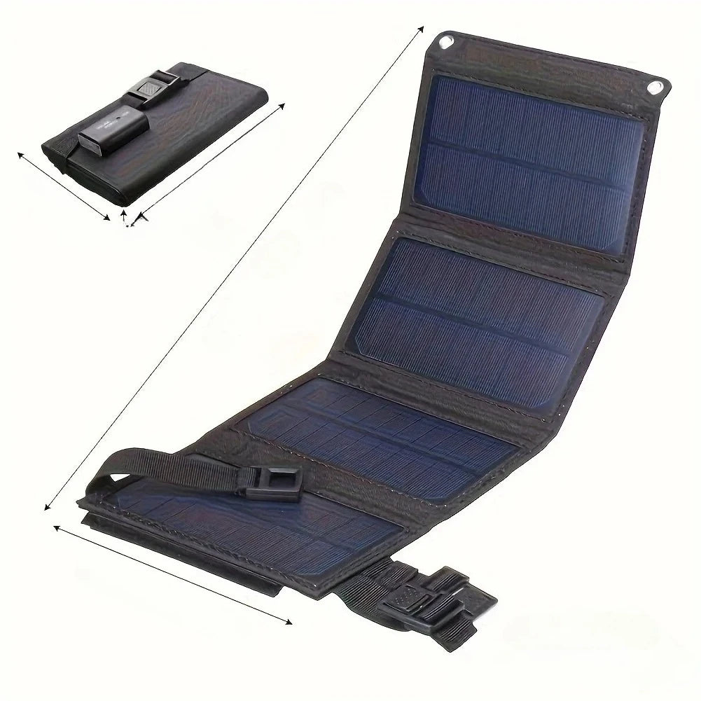 USB Foldable Solar Panel Portable Flexible Small Waterproof 5V Folding Solar Panels Cells For Mobile Phone Battery Charger
