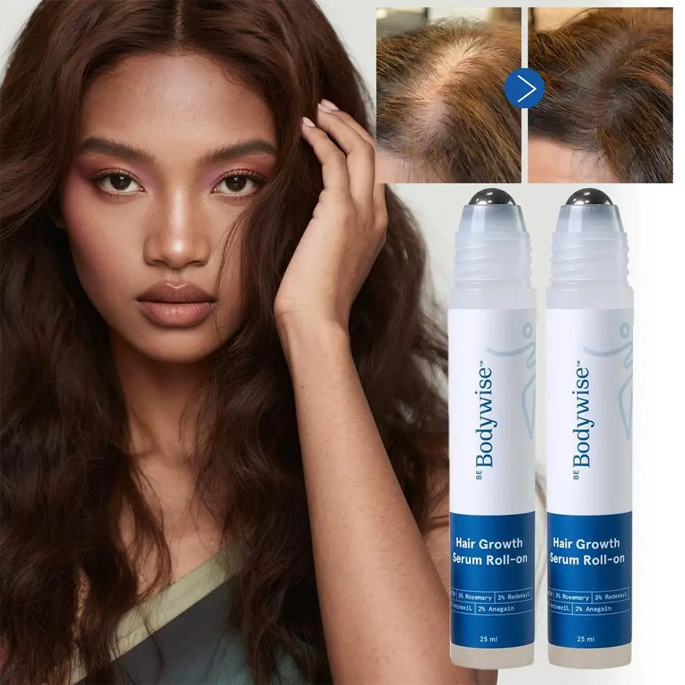 25ml Hair Growth Essence Oil for Hair Care, Scalp Nourishment & Frizz Control 3% Rosemary Hair Serum